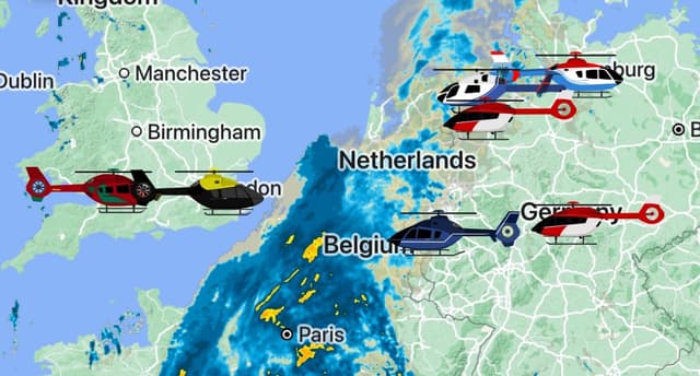 Screenshot of the AirAssist App